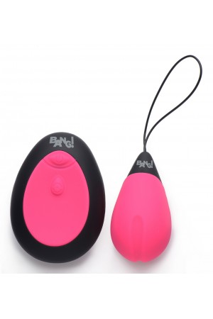 Bang - 10x Silicone Vibrating Egg - Pink