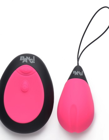 Bang - 10x Silicone Vibrating Egg - Pink