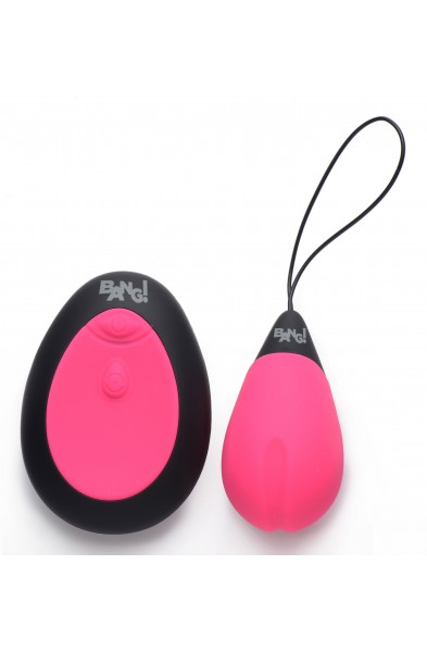 Bang - 10x Silicone Vibrating Egg - Pink