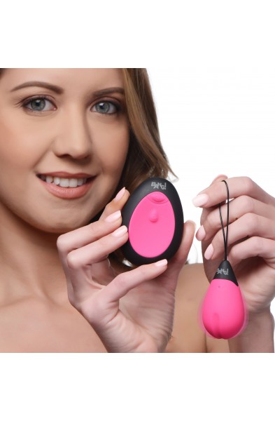 Bang - 10x Silicone Vibrating Egg - Pink