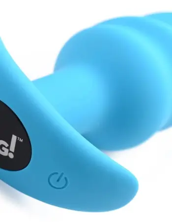 21x Silicone Swirl Plug With Remote - Blue