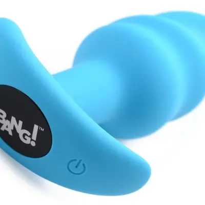 21x Silicone Swirl Plug With Remote - Blue
