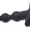 Bang - Vibrating Silicone Anal Beads and Remote Black