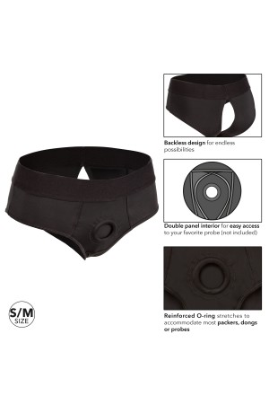 Boundless Backless Brief - S/m - Black