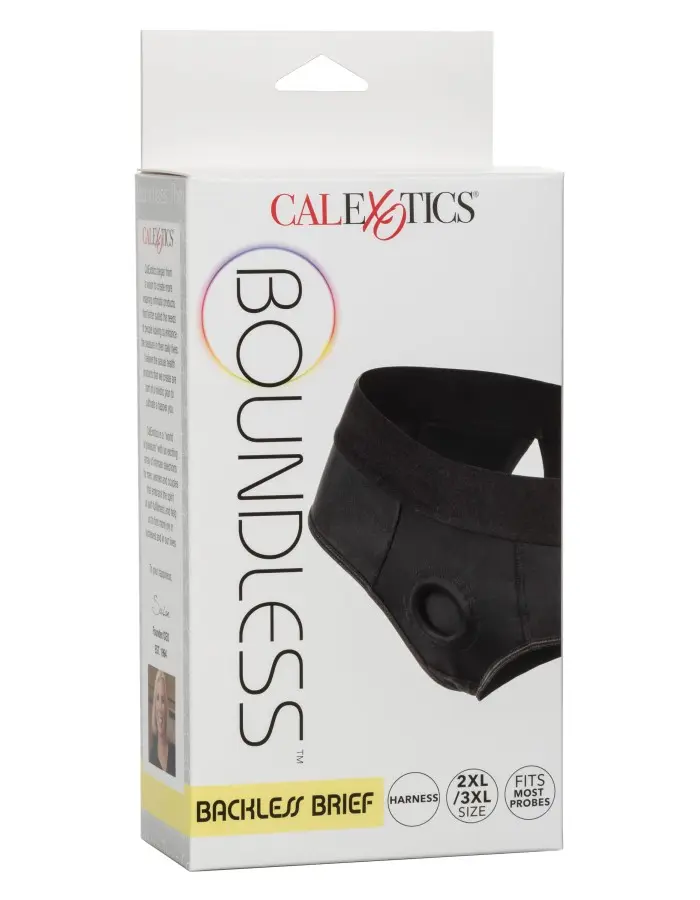 Boundless Backless Brief - 2xl/3xl - Black
