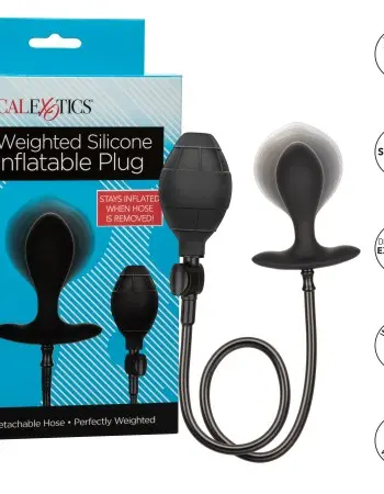 Weighted Silicone Inflatable Plug