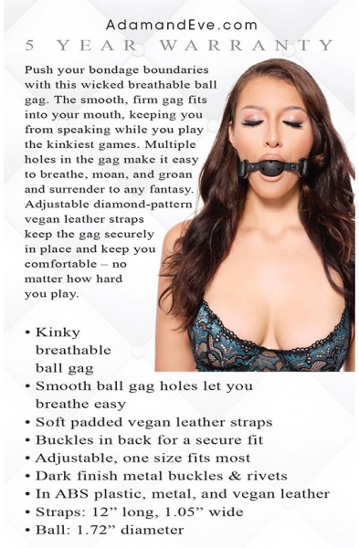 Eve's Fetish Dreams Ball Gag