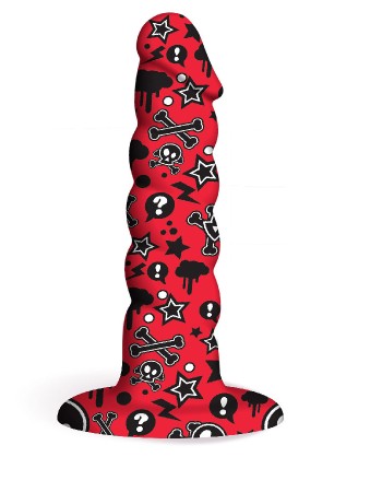 Collage - Goth Girl - Twisted - Silicone Dildo