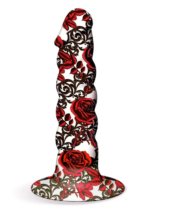 Collage - Iron Rose - Twisted - Silicone Dildo