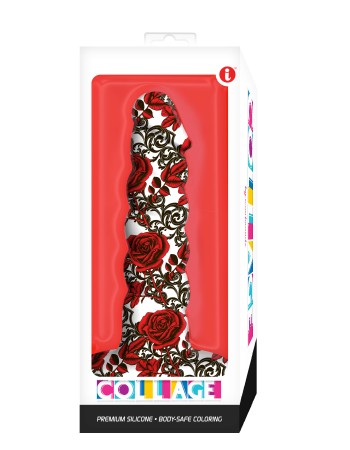 Collage - Iron Rose - Twisted - Silicone Dildo