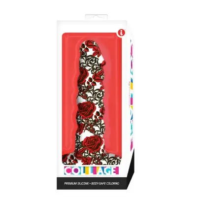Collage - Iron Rose - Twisted - Silicone Dildo