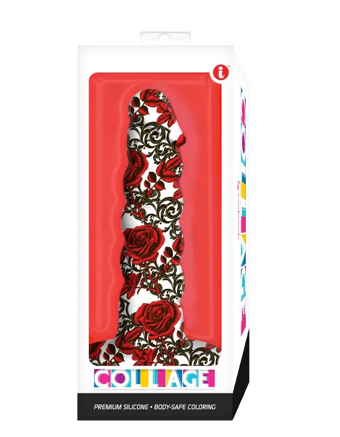 Collage - Iron Rose - Twisted - Silicone Dildo