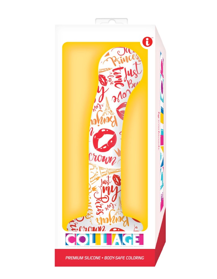 Collage - I Remember Paris - G-Spot Silicone Dildo