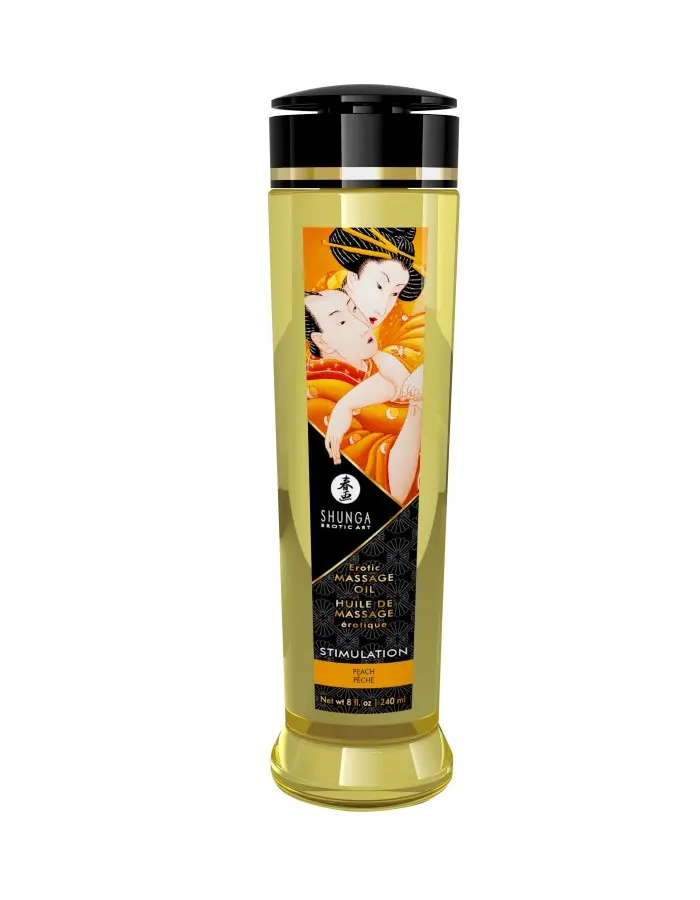 Massage Oils - Stimulation - 8 Fl. Oz. Peach
