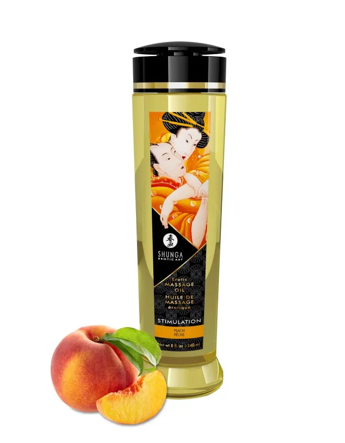 Massage Oils - Stimulation - 8 Fl. Oz. Peach