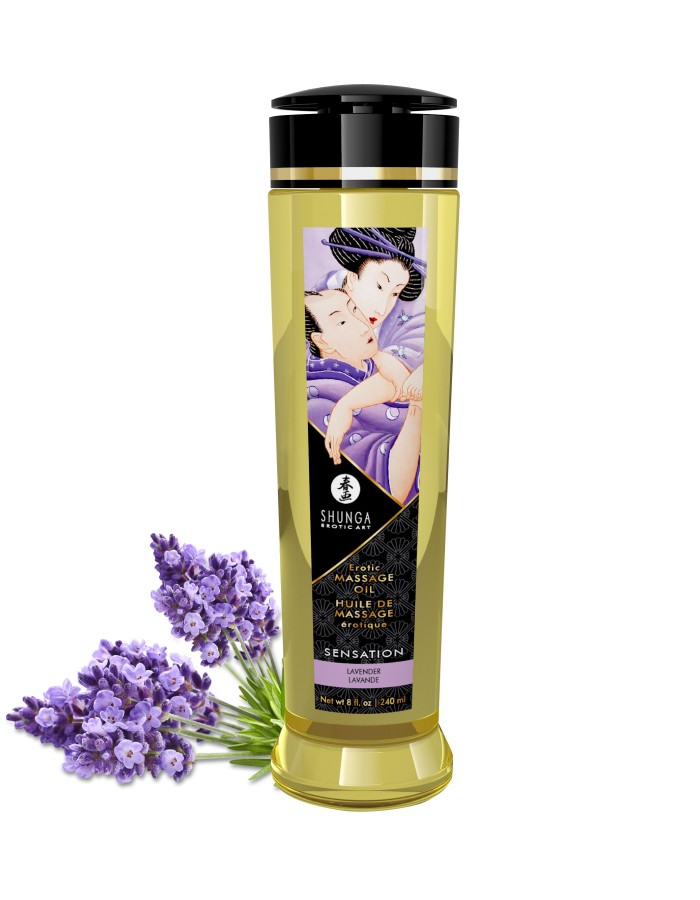 Massage Oils - Sensation - 8 Fl. Oz. Lavender