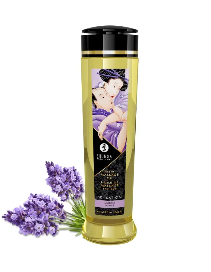 Massage Oils - Sensation - 8 Fl. Oz. Lavender