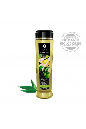 Organica Massage Oils - Green Tea - 8 Fl. Oz.