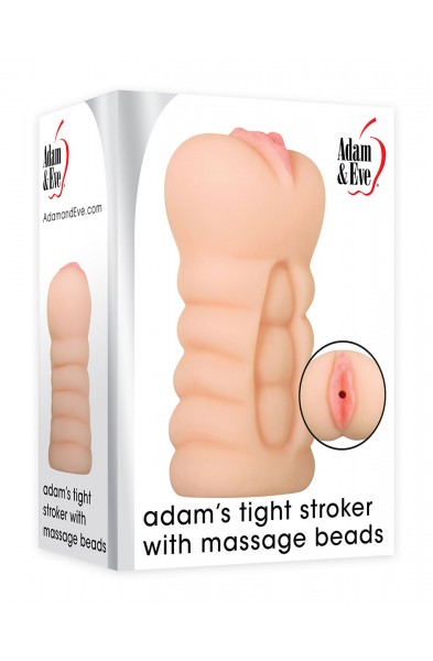 Adam's Tight Stroker With Massage Beads