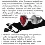 Medium Red Heart Gem Anal Plug