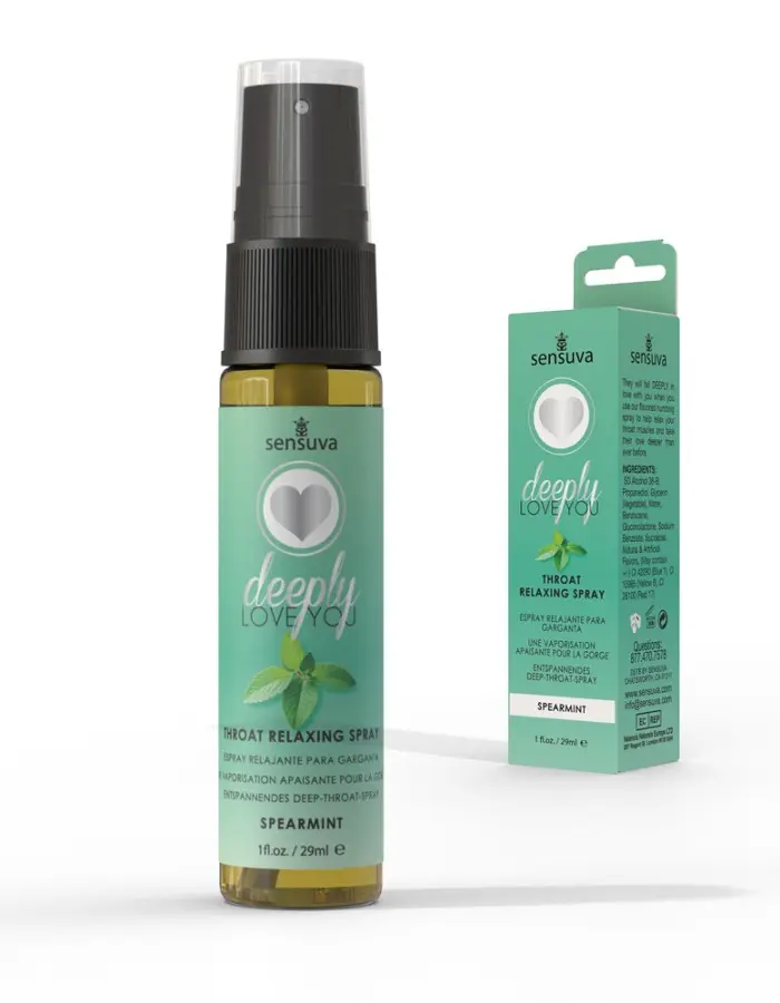 Deeply Love You Throat Relaxing Spray - Spearmint - 1 Fl. Oz.