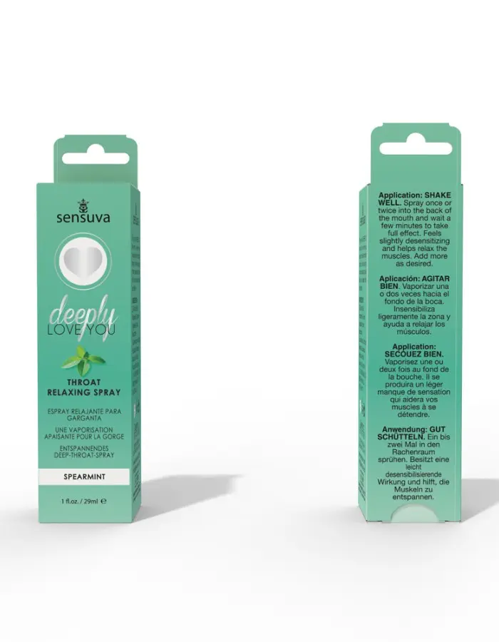 Deeply Love You Throat Relaxing Spray - Spearmint - 1 Fl. Oz.