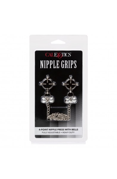 Nipple Grips 4-Point Nipple Press With Bells