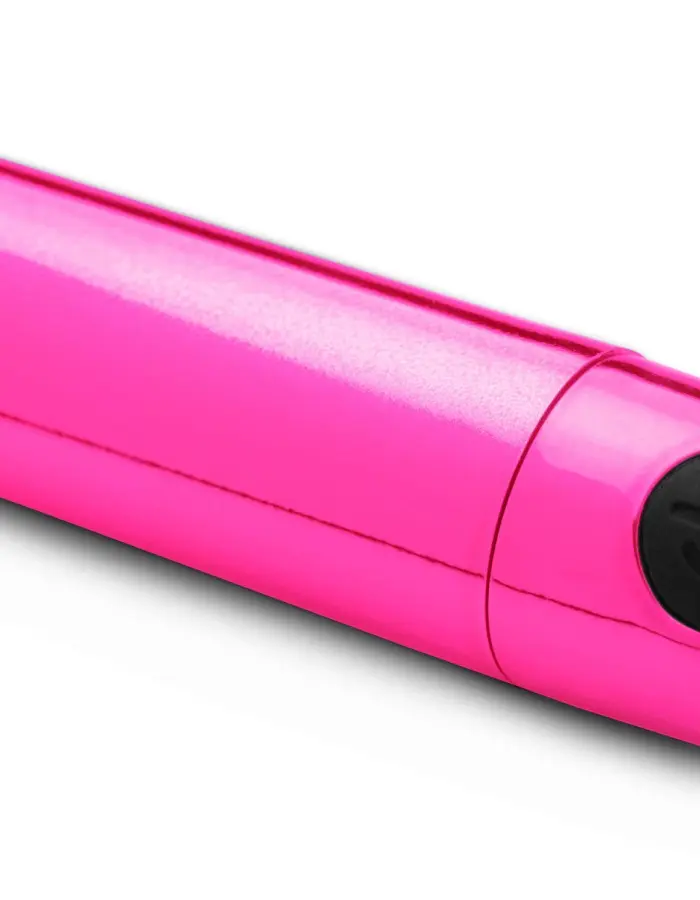 10x Rechargeable Vibrating Metallic Bullet - Pink