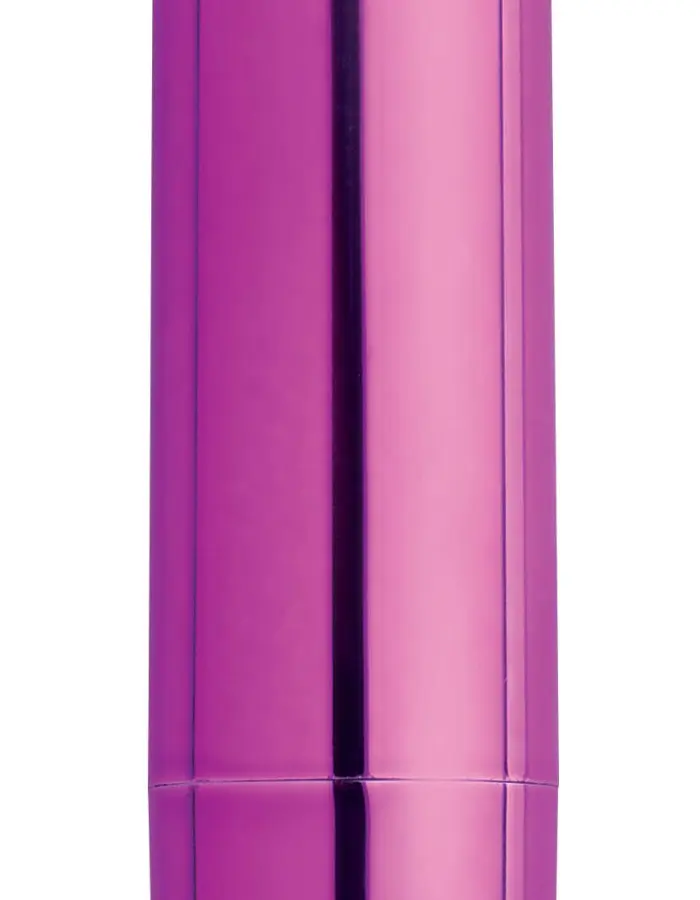 10x Rechargeable Vibrating Metallic Bullet - Purple