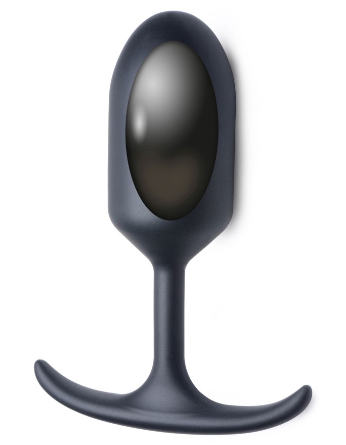 Premium Silicone Weighted Anal Plug - Large