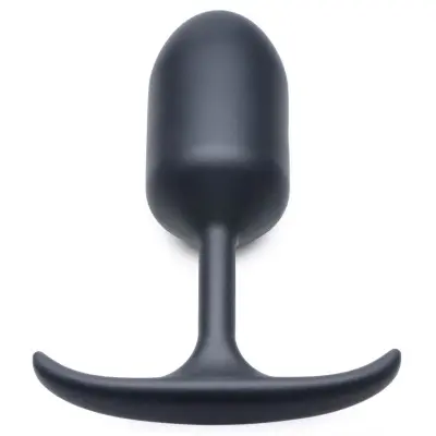Premium Silicone Weighted Anal Plug - Medium