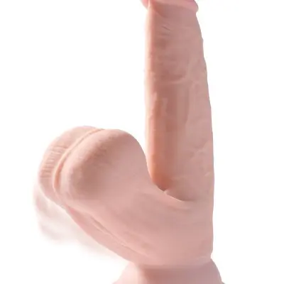 6 Inch Triple Density Cock With Swinging Balls