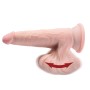 7 Inch Triple Density Cock With Swinging Balls - Light