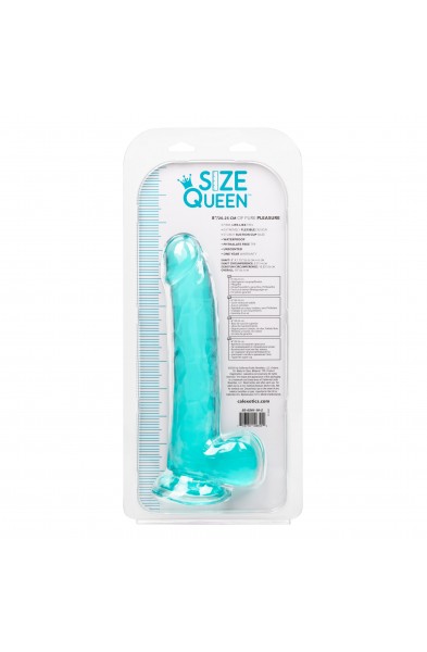 Size Queen 8 Inch - Blue