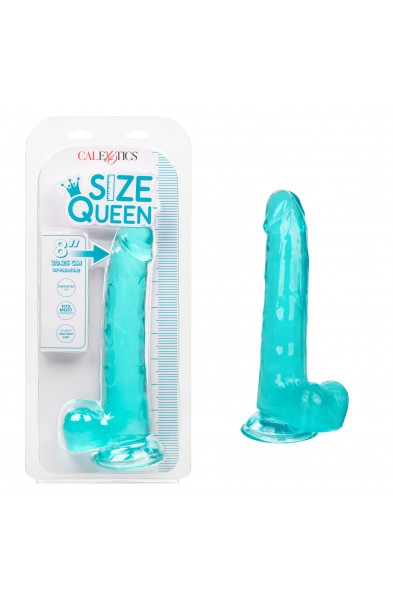 Size Queen 8 Inch - Blue