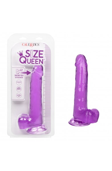 Size Queen 8 Inch - Purple