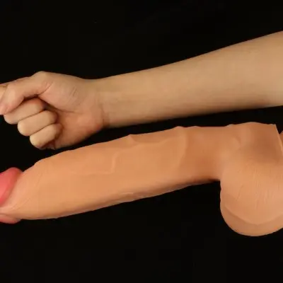 Get Lucky 12 Inch Mega Man Dildo