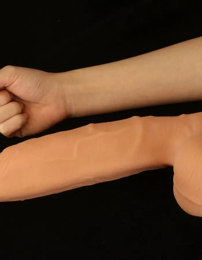 Get Lucky 12 Inch Mega Man Dildo