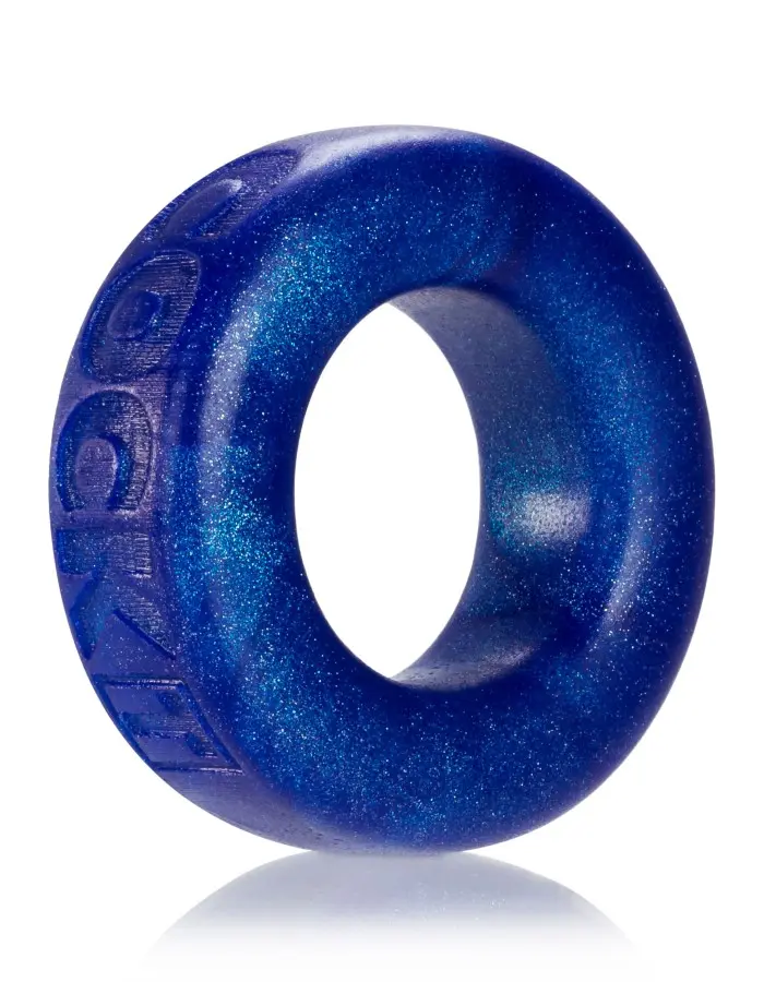 Cock T Comfort Cockring by Atomic Jock Silicone Smoosh - Blueballs