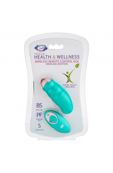 Health and Wellness Wireless Remote Control Egg -  Swirling Motion