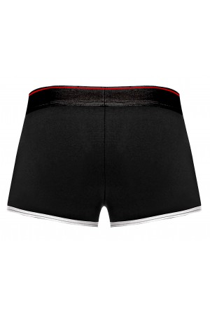 Retro Sport Panel Short - Large - Black/ Red