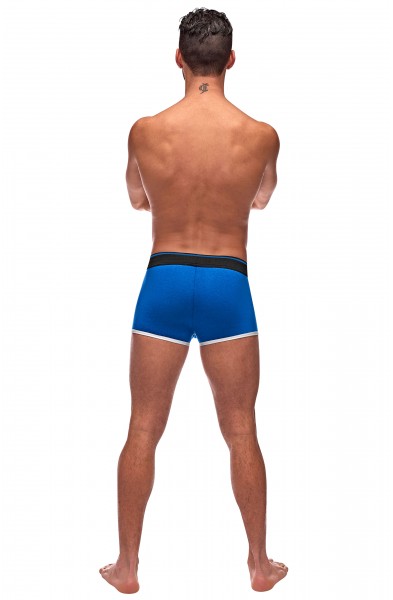 Retro Sport Panel Short - Small - Blue/ Black