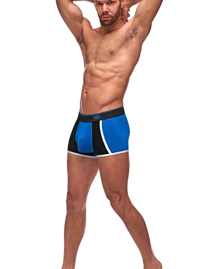 Retro Sport Panel Short - Small - Blue/ Black