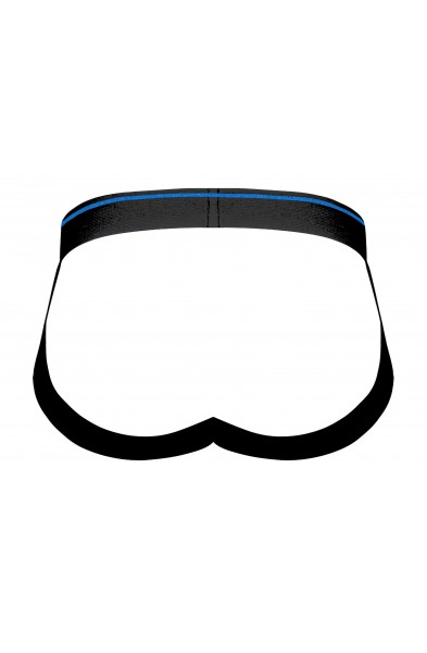 Retro Sport Panel Jock - L/ XL - Black/ Blue