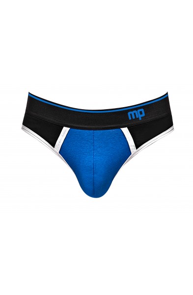 Retro Sport Panel Jock - L/ XL - Black/ Blue