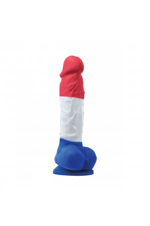 Colours Pleasures - 5" Dildo - Tricolor