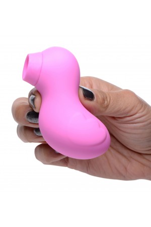 Sucky Ducky Silicone Clitoral Stimulator - Pink