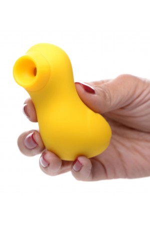 Sucky Ducky Silicone Clitoral Stimulator - Yellow