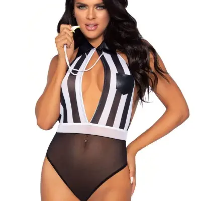 2 Pc - Bedroom Ref Roleplay Teddy Set - One Size - Black