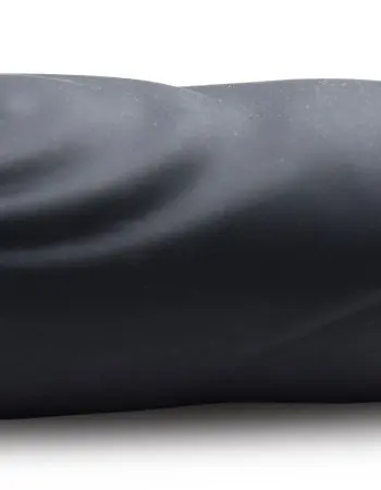 7x Pulsing Rechargeable Silicone Bullet- Black